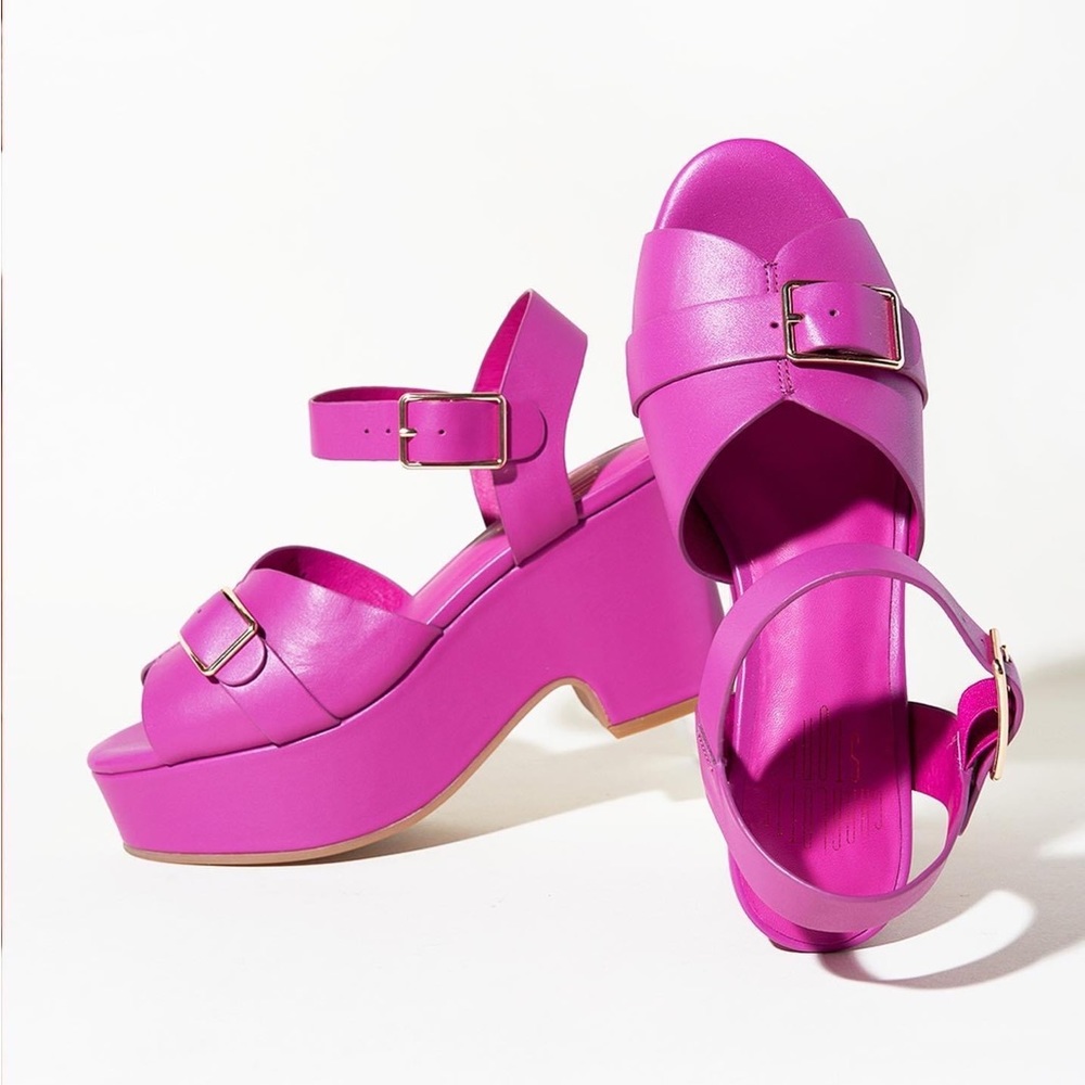 New! Charlotte Stone Purple RAF Platforms